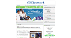Desktop Screenshot of naturaltherapyclinic.co.uk